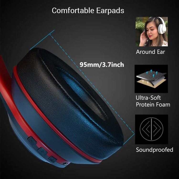 Gdine HiFi Stylish Wireless Headphone with LED Light